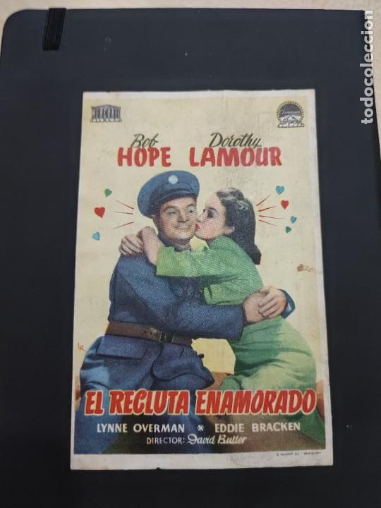 Kino: folleto de mano EL RECLUTA ENAMORADO , Bob Hope ,