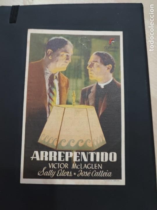 Kino: folleto de mano ARREPENTIDO , Victor Mclaglen , 1945
