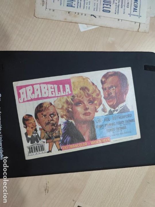 Kino: folleto de mano ARABELLA , Virna Lisi ,