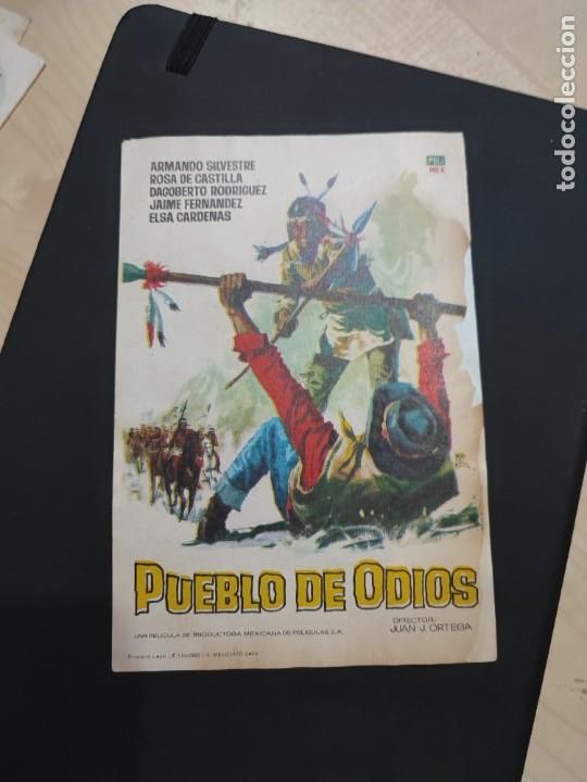 Kino: folleto de mano PUEBLO DE ODIOS , Armando Silvestre ,