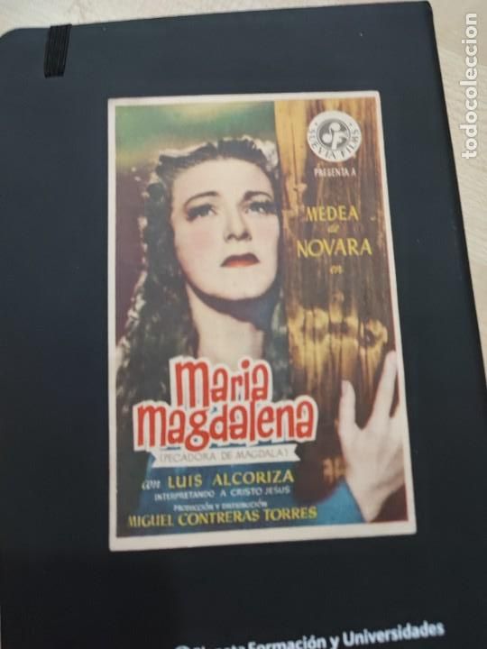 Cine: folleto de mano MARIA MAGDALENA , Medea de Novara , 1950