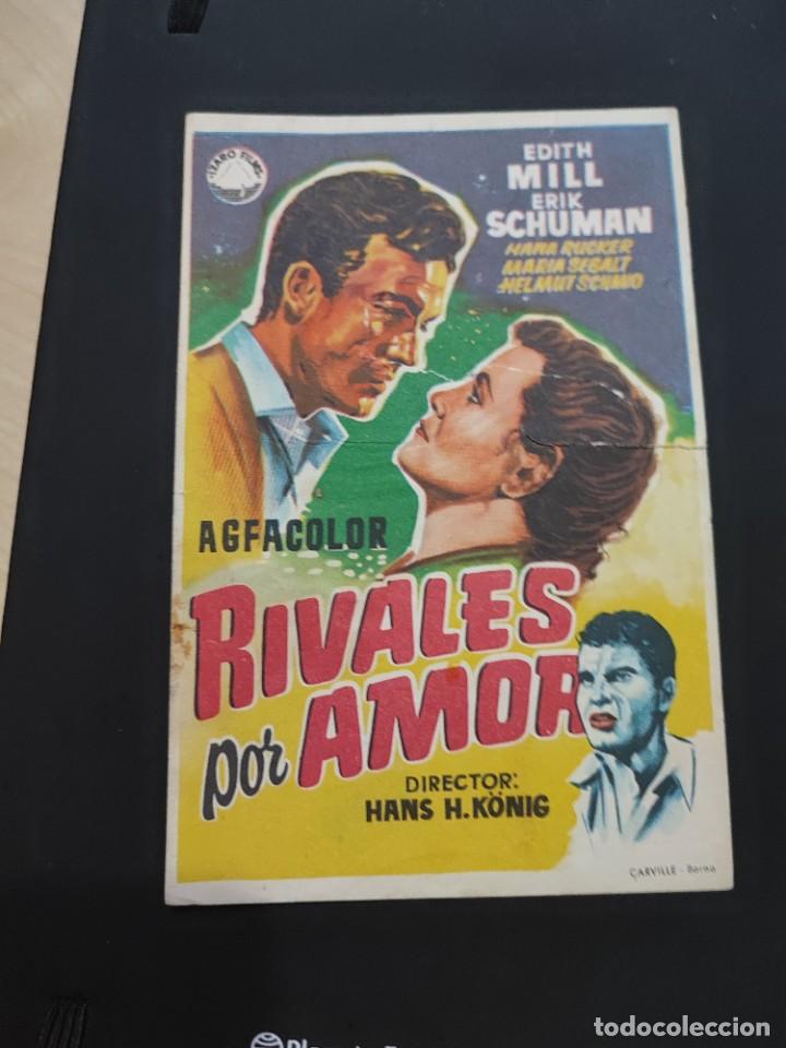 Cine: folleto de mano RIVALES POR AMOR , Edith Mill ,