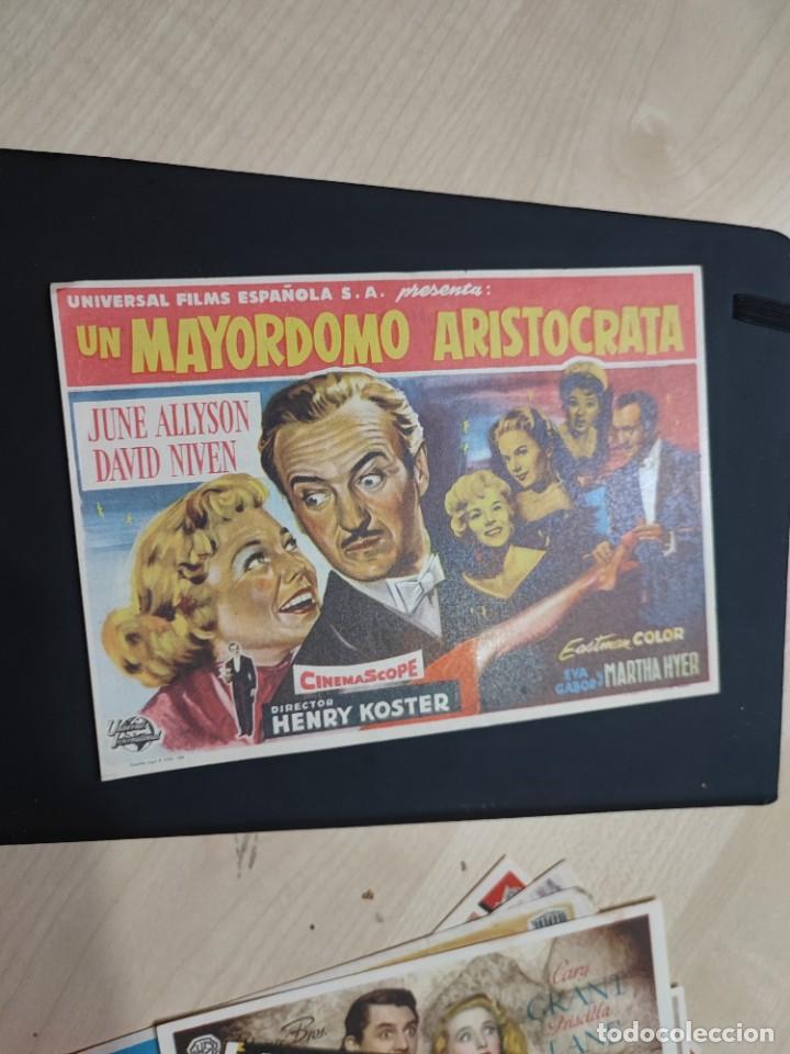 Kino: folleto de mano UN MAYORDOMO ARISTOCRATA , June Allyson , 1960
