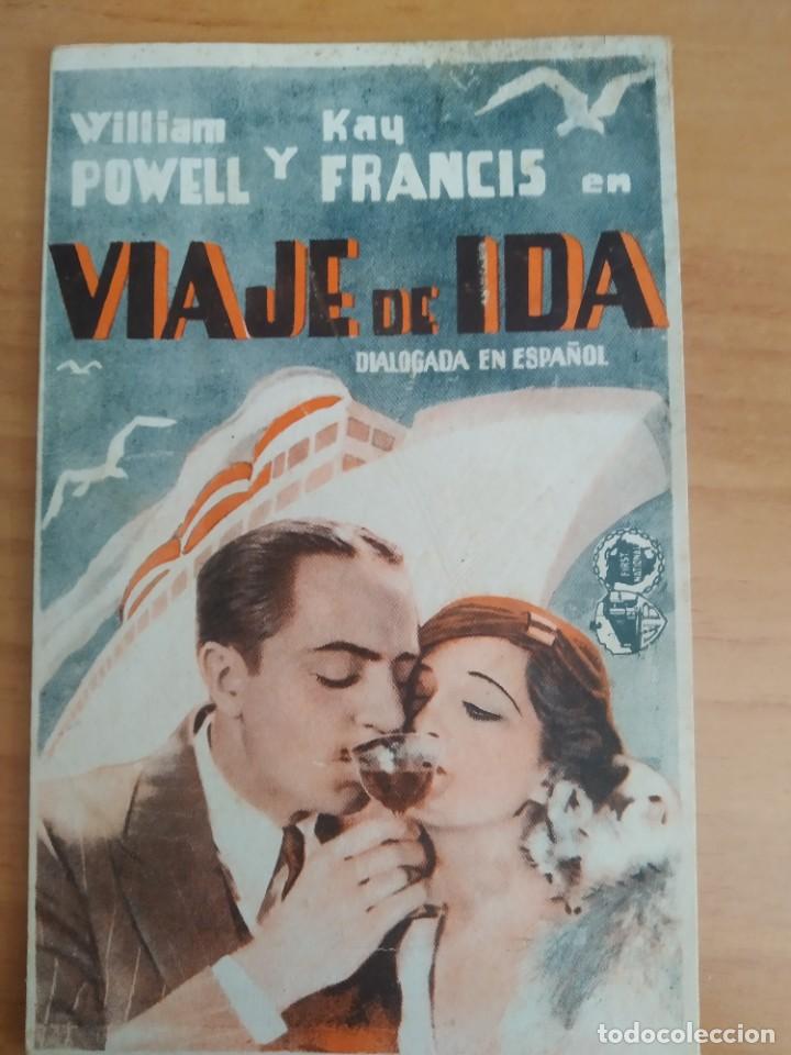 Cine: Z-PROGRAMA DE CINE-- VIAJE DE IDA - Foto 1