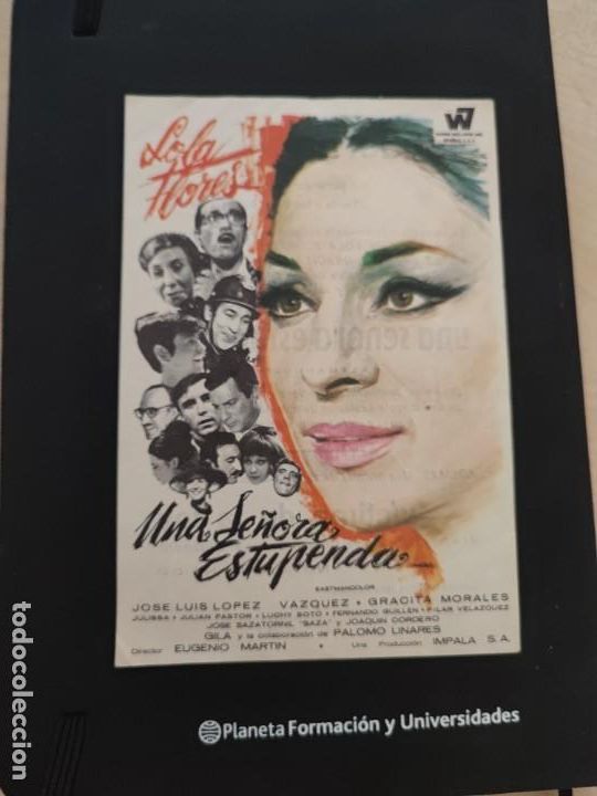 Cine: folleto de mano UNA SE&Ntilde;ORA ESTUPENDA , Lola Flores , 1968