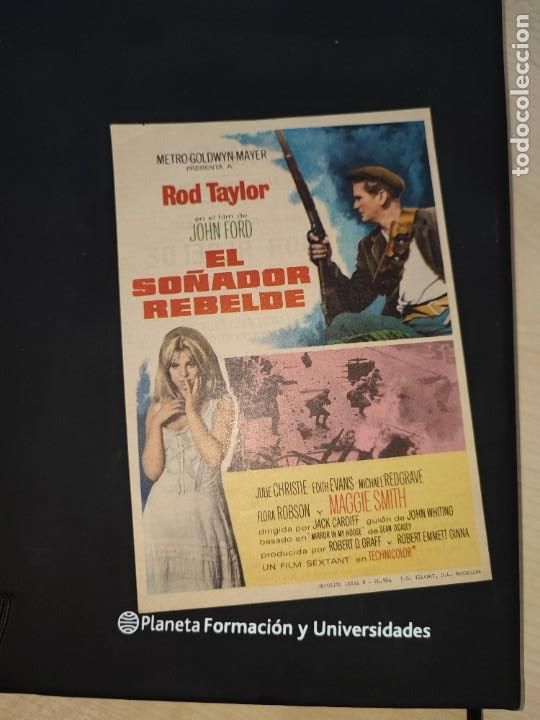 Kino: folleto de mano EL SO&Ntilde;ADOR REBELDE , Rod Taylor , 1967
