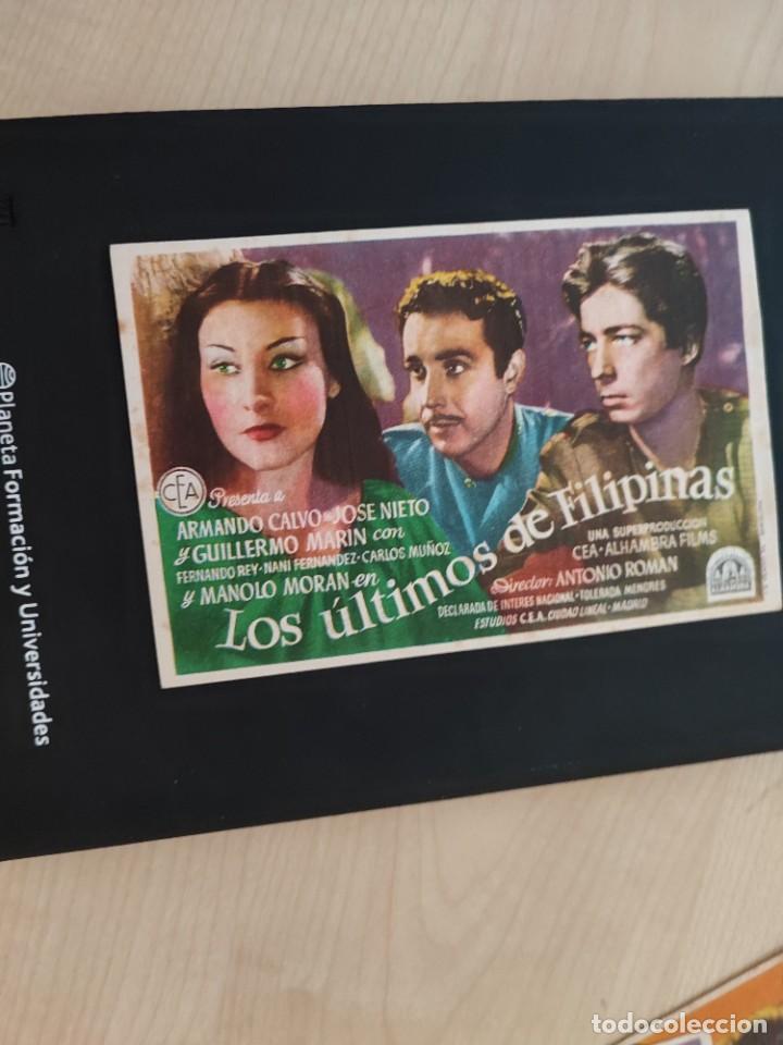 Cine: folleto de mano LOS ULTIMOS DE FILIPINAS , Armando Calvo , 1946