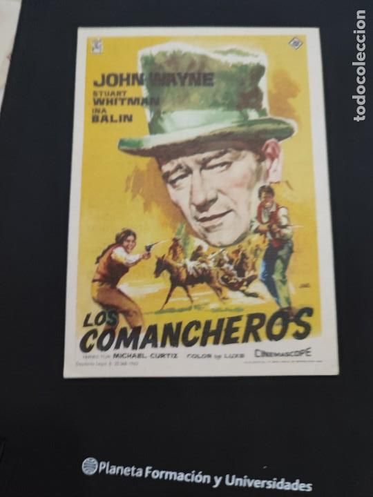 Kino: folleto de mano LOS COMANCHEROS , John Wayne , 1964