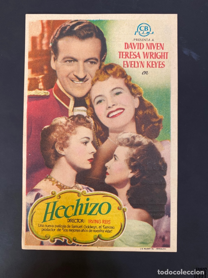 Kino: folleto de mano ; HECHIZO ; 1950 ; David Niven