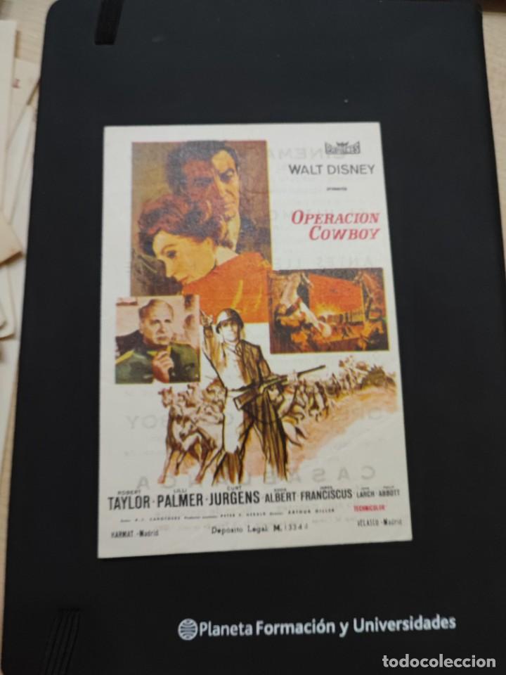 Cine: folleto de mano OPERACION COWBOY , RObert Taylor , 1967