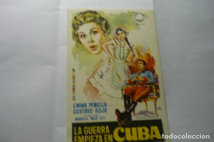 Cine: programa la guerra empieza en cuba.-emma penella - Foto 1