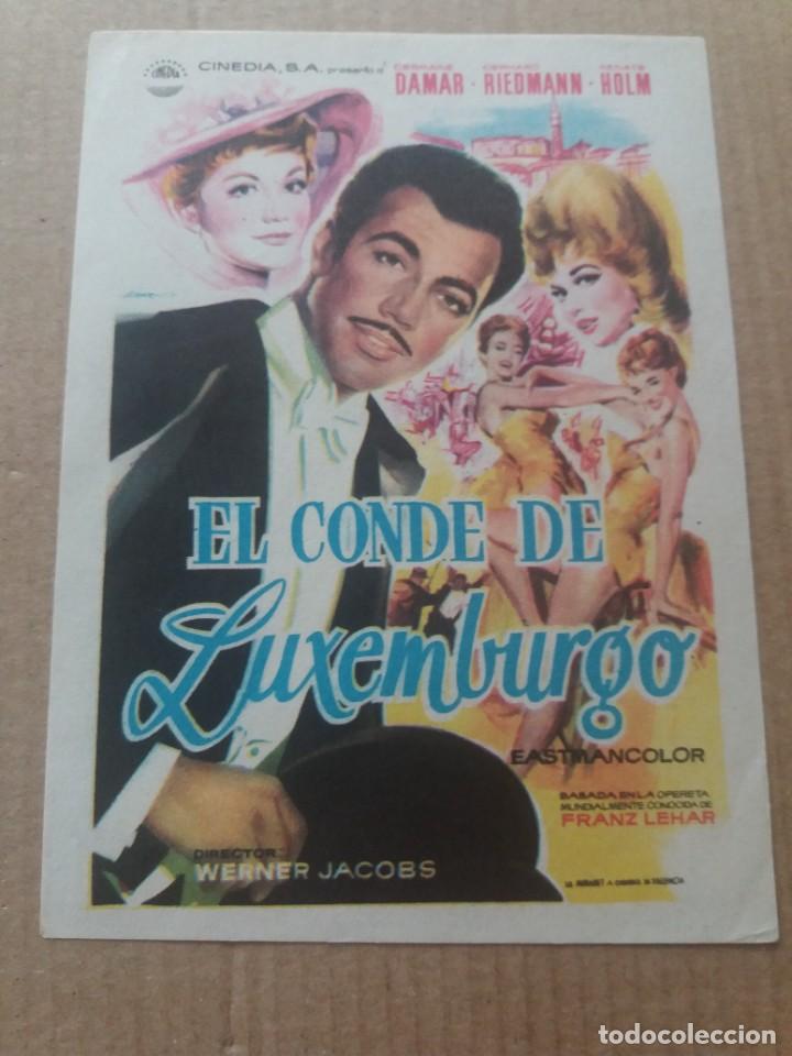 Cine: El conde de Luxemburgo - Foto 1