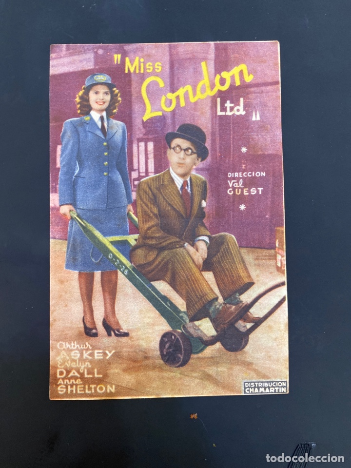 Kino: folleto de mano ; MISS LONDON ;