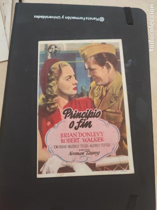  Foglietti di film di film antichi di cinema: folleto de mano PRINCIPIO O FIN , Brian Donlevy , 1948