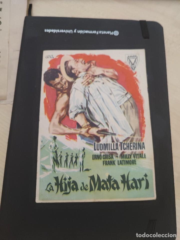 Kino: folleto de mano LA HIJA DE MATA HARI , Ludmilla Tcherina , 1956