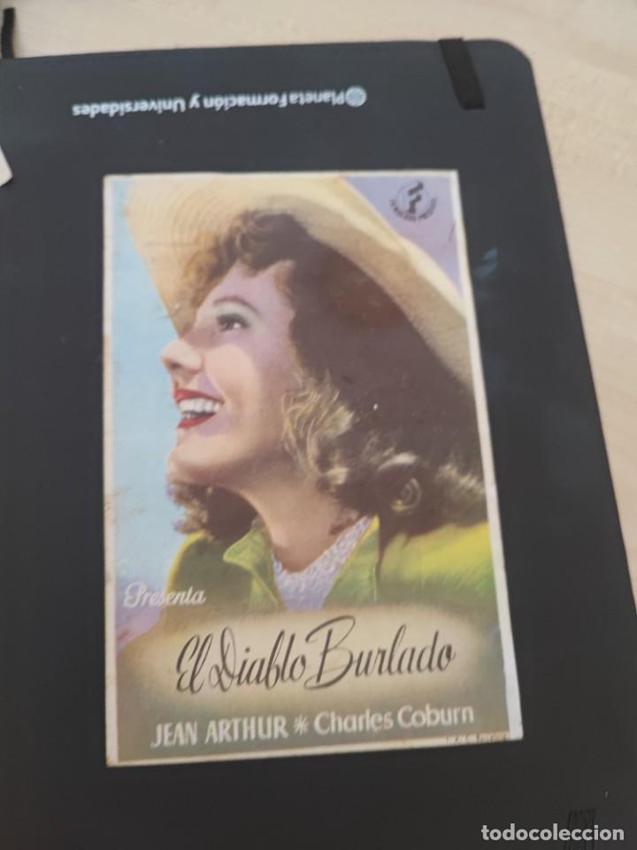 Kino: folleto de mano EL DIABLO BURLADO , Jean Arthur , 1945