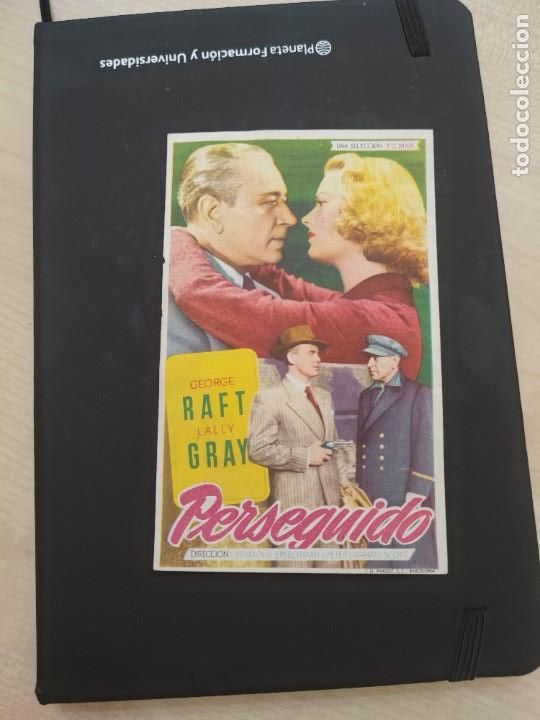 Kino: folleto de mano PERSEGUIDO , Goerge Raft , 1957