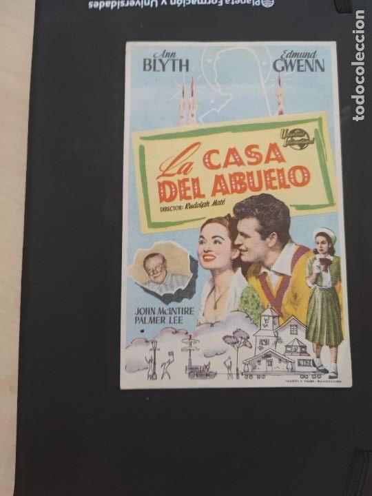 Kino: folleto de mano LA CASA DEL ABUELO , John Mcintire , 1953