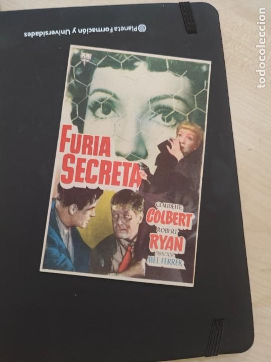 Kino: folleto de mano FURIA SECRETA , Claudette Colbert ,