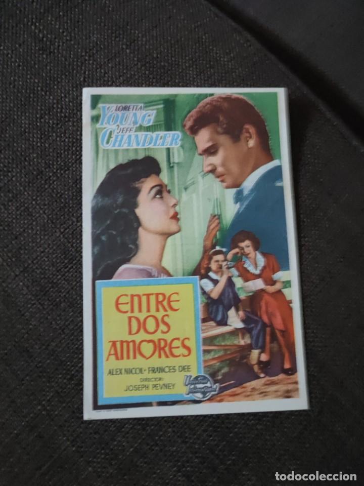 Kino: folleto de mano ENTRE DOS AMORES , Alex Nicol , 1953