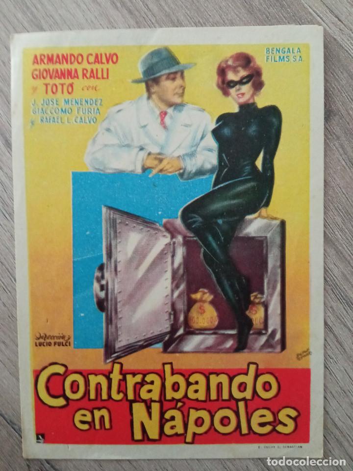 Cine: CONTRABANDO EN NAPOLES, ARMANDO CALVO - Foto 1