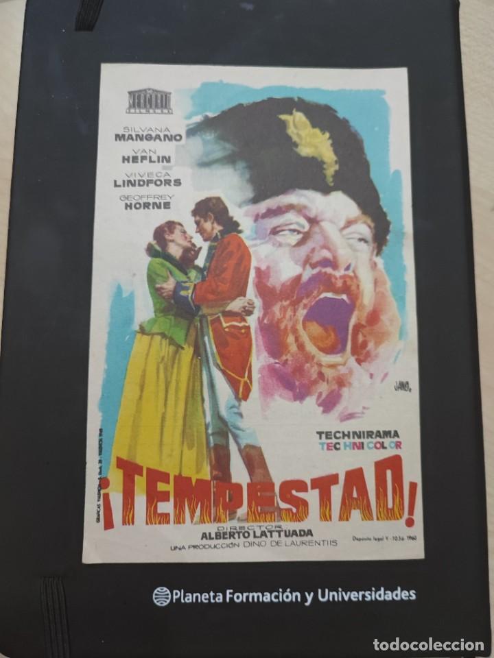 Kino: folleato de mano TEMPESTAD , Silvana Mangano , 1961