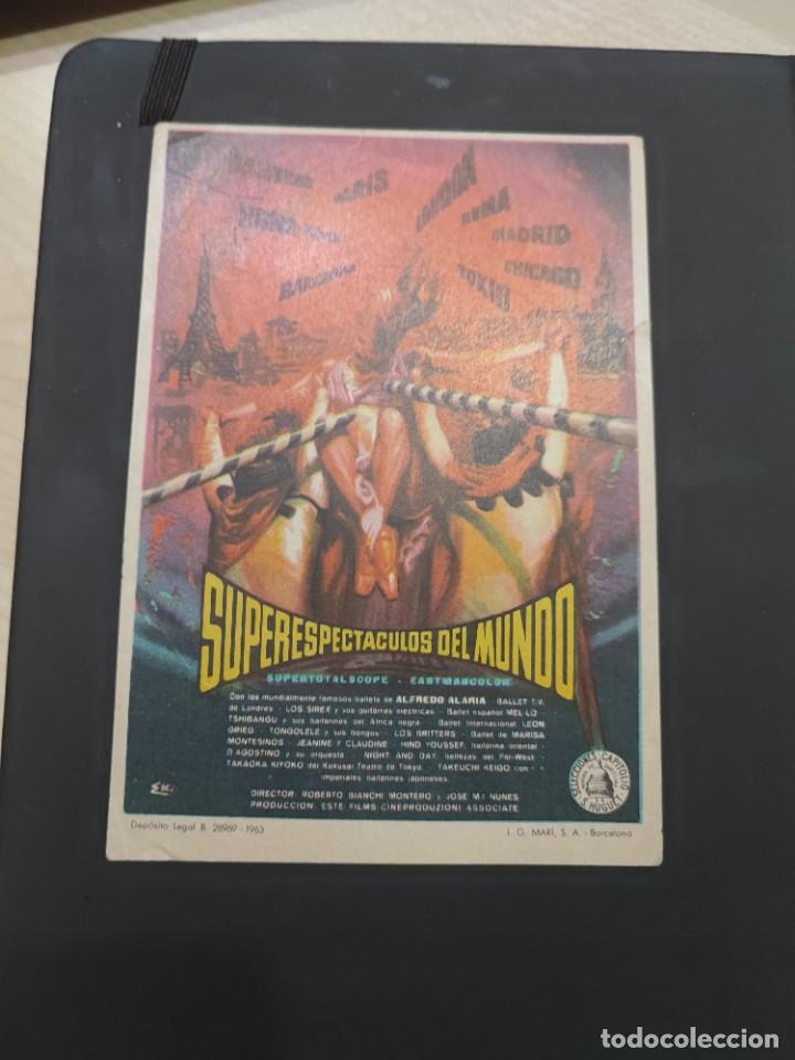 Kino: folleto de mano SUPERESPECTACULOS DEL MUNDO ,