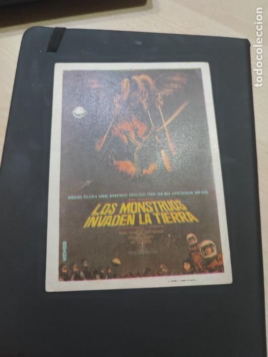 Kino: folleto de mano OS MONSTRUOS INVADES LA TIERRA ,