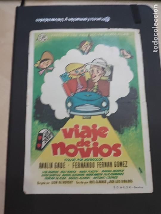Kino: folleto de mano VIAJE DE NOVIOS , Analia Gade ,