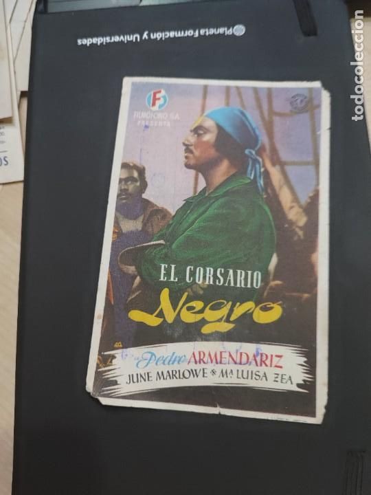  Flyers Publicitaires de films Anciens: folleto de mano EL CORSARIO NEGRO Pedro Armendariz ,