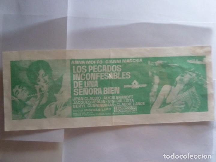 Cine: PROGRAMA LOCAL LOS PECADOS INCONFESABLES DE UNA SE&Ntilde;ORA BIEN - Foto 1