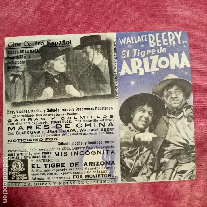 Cine: TIGRE DE ARIZONA DOBLE- - Foto 1
