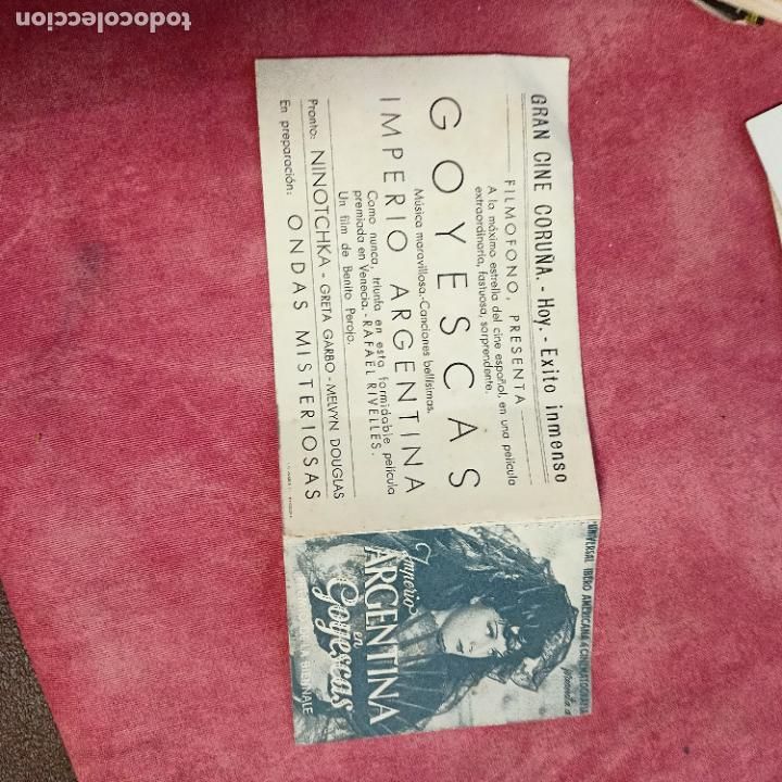 Cine: P2 GOYESCAS - PROGRAMA DE CINE DOBLE gran cine Coru&ntilde;a - Foto 2