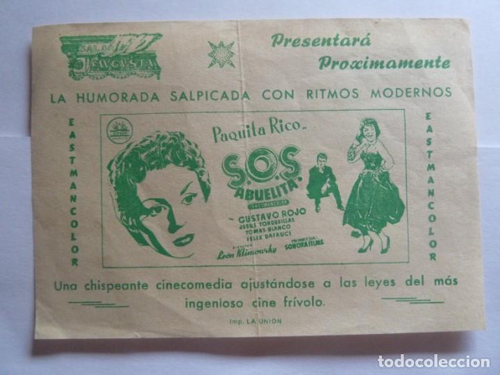 Cine: PROGRAMA LOCAL S.O.S. ABUELITA - Foto 1