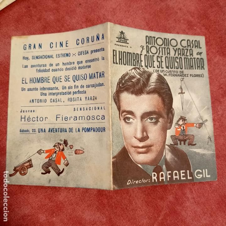 Cine: P2 EL HOMBRE QUE SE QUISO MATAR - PROGRAMA DE CINE DOBLE - Foto 2