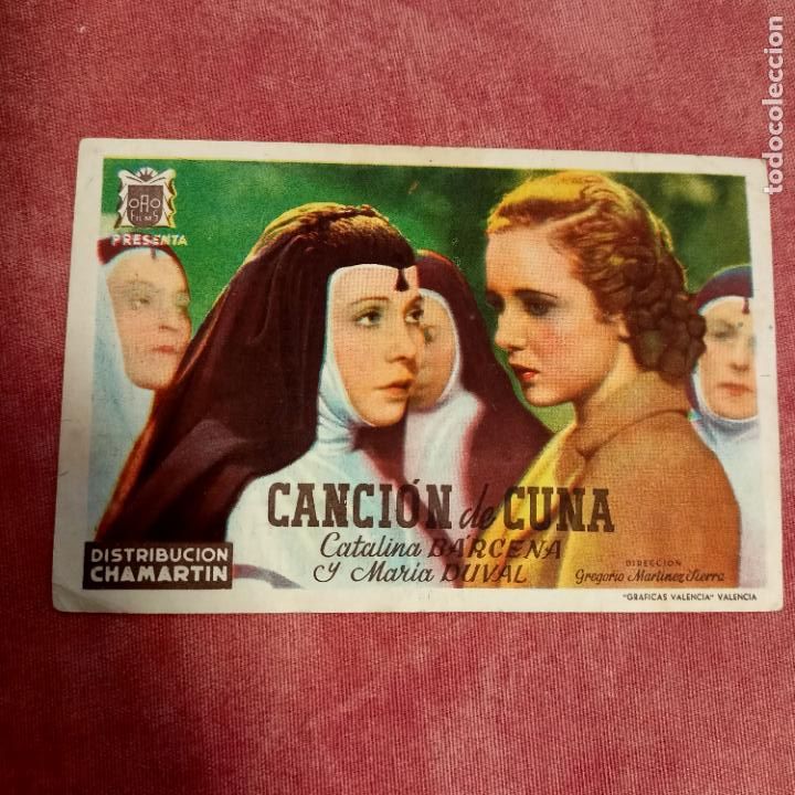  Flyers Publicitaires de films Anciens: P2 FOLLETO DE MANO DE LA PEL&Iacute;CULA CANCION DE CUNA