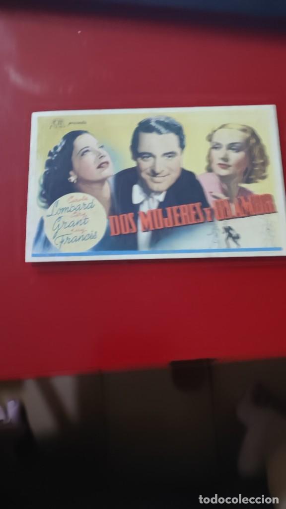 Cine: folleto de mano DOS MUJERES Y UN AMOR , Carole Lombard , 1944