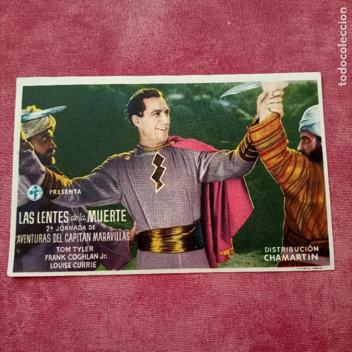  Flyers Publicitaires de films Anciens: P2 Aventuras del Capit&aacute;n Maravillas 2