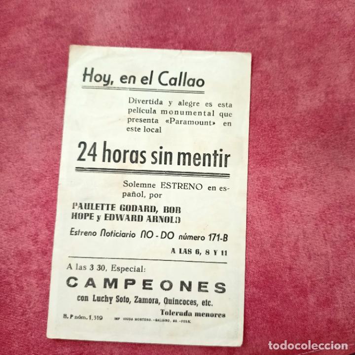 Cine: P5 Cine - Folletos de Mano - Comedia - Foto 2