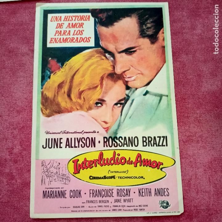 Cine: P6 interludio de amor Folleto - Foto 1