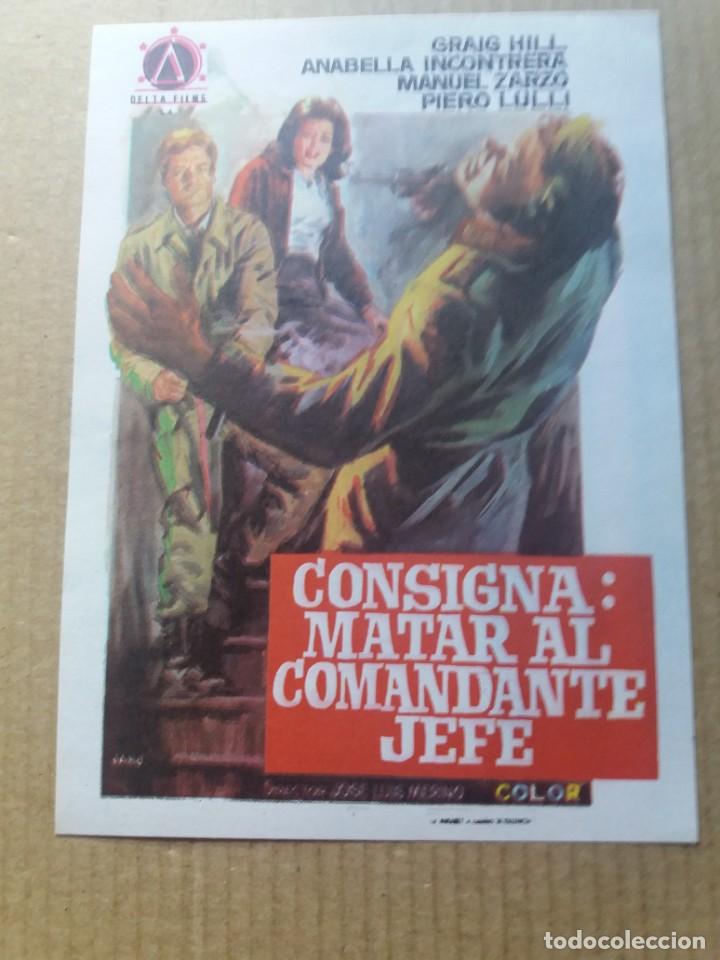 Cine: Consigna : Matar al comandante jefe - Foto 1