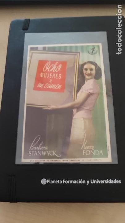  Flyers Publicitaires de films Anciens: folleto de mano OCHO MUJERES Y UN CRIMINAL