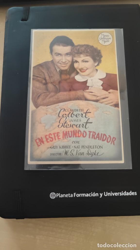 Kino: folleto de mano EN ESTE MUNDO TRAIDOR , Claudette Colbert , 1946