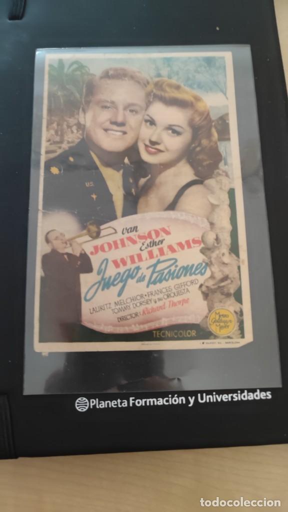 Kino: folleto de mano JUEGO DE PASIONES , Van Johnson , 1950