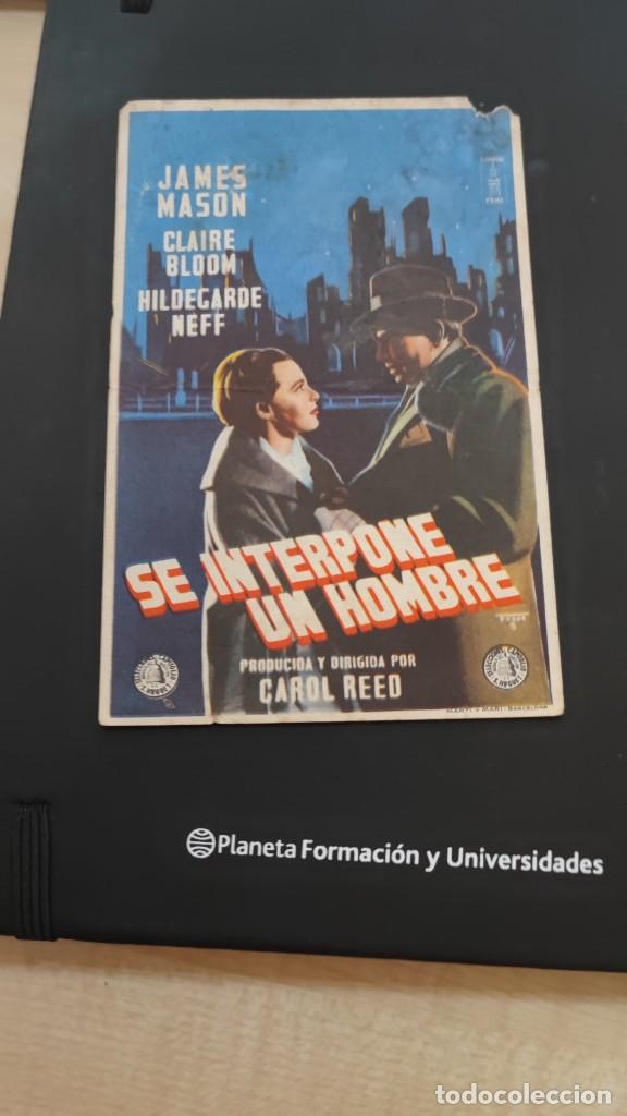 Kino: folleto de mano SE INTERPONE UN HOMBRE , James Mason , 1954