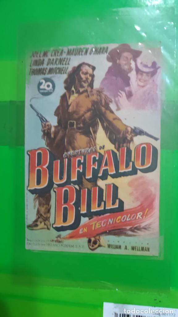 Kino: folleto de mano BUFFALO BILL , Joel Mc Crea ,