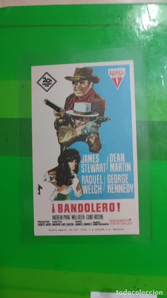 Cine: folleto de mano BANDOLERO , James Stewart