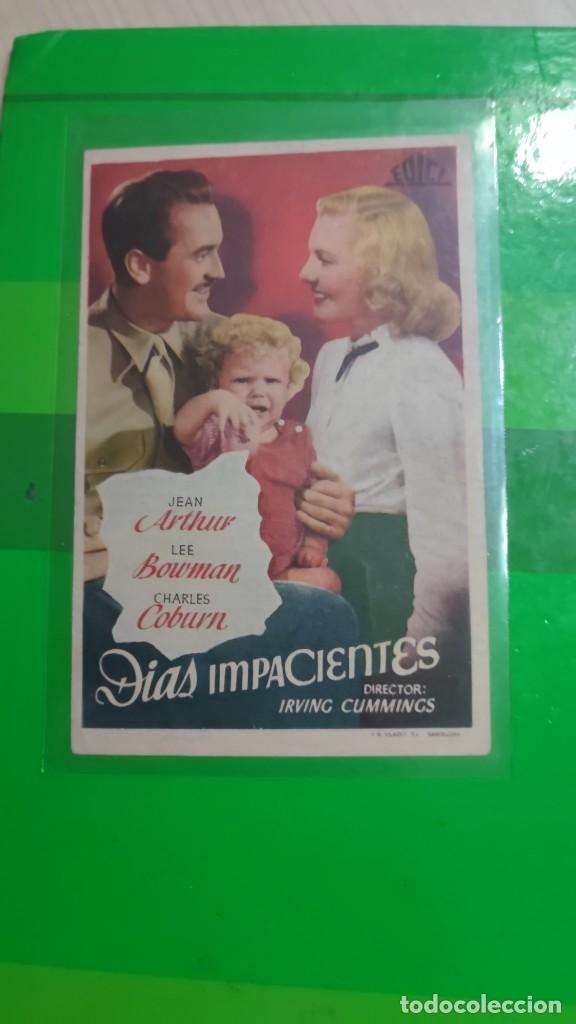 Kino: folleto de mano DIAS IMPACIENTES , Jean Arthur , 1948