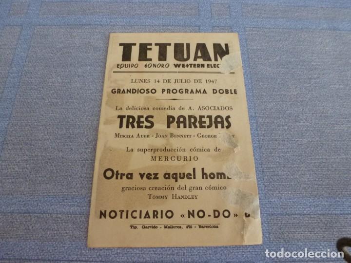 Cine: (BTA)PROGRAMA CINE CON PUBLICIDAD-3 PAREJAS - Foto 2