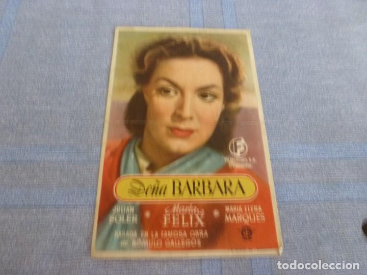Cine: (BTA)PROGRAMA CINE CON PUBLICIDAD-DO&Ntilde;A BARBARA - Foto 1